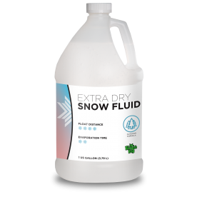 EXTRA DRY - OUTDOOR FORMULA - Snow Juice Machine Fluid - Froggys Flakes (>30 Foot Float / Drop) Highly Evaporative Formula
