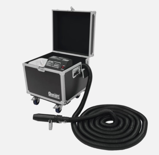 Antari S-500 Snow Machine - 1,200 Watts, Extendable Nozzle, Travel Case with 20L Tank - AN-S500
