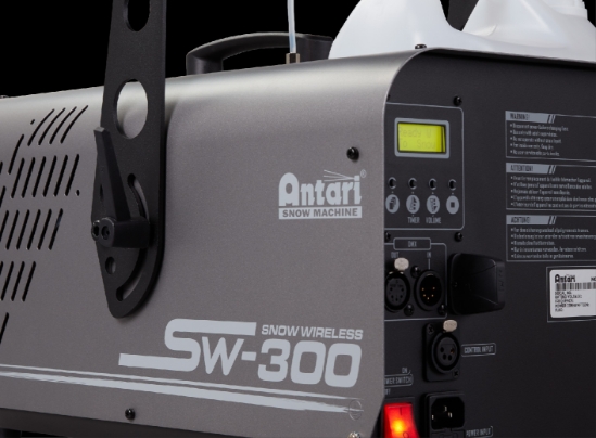 (Backordered) Antari - SW-300 -  WIRELESS Quiet High Output Snow Machine -  Digital, DMX & Wireless Remote - AN-SW-300