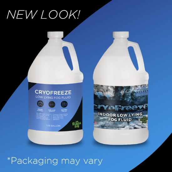 Cryo Freeze - Indoor Low Lying Ground Fog Machine Fluid