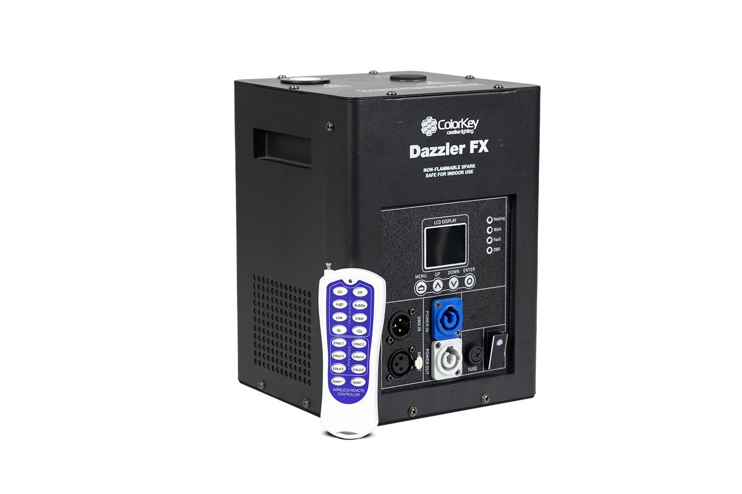ColorKey - Dazzler FX MK2 Cold Spark Machine (Black) #CKU-7710