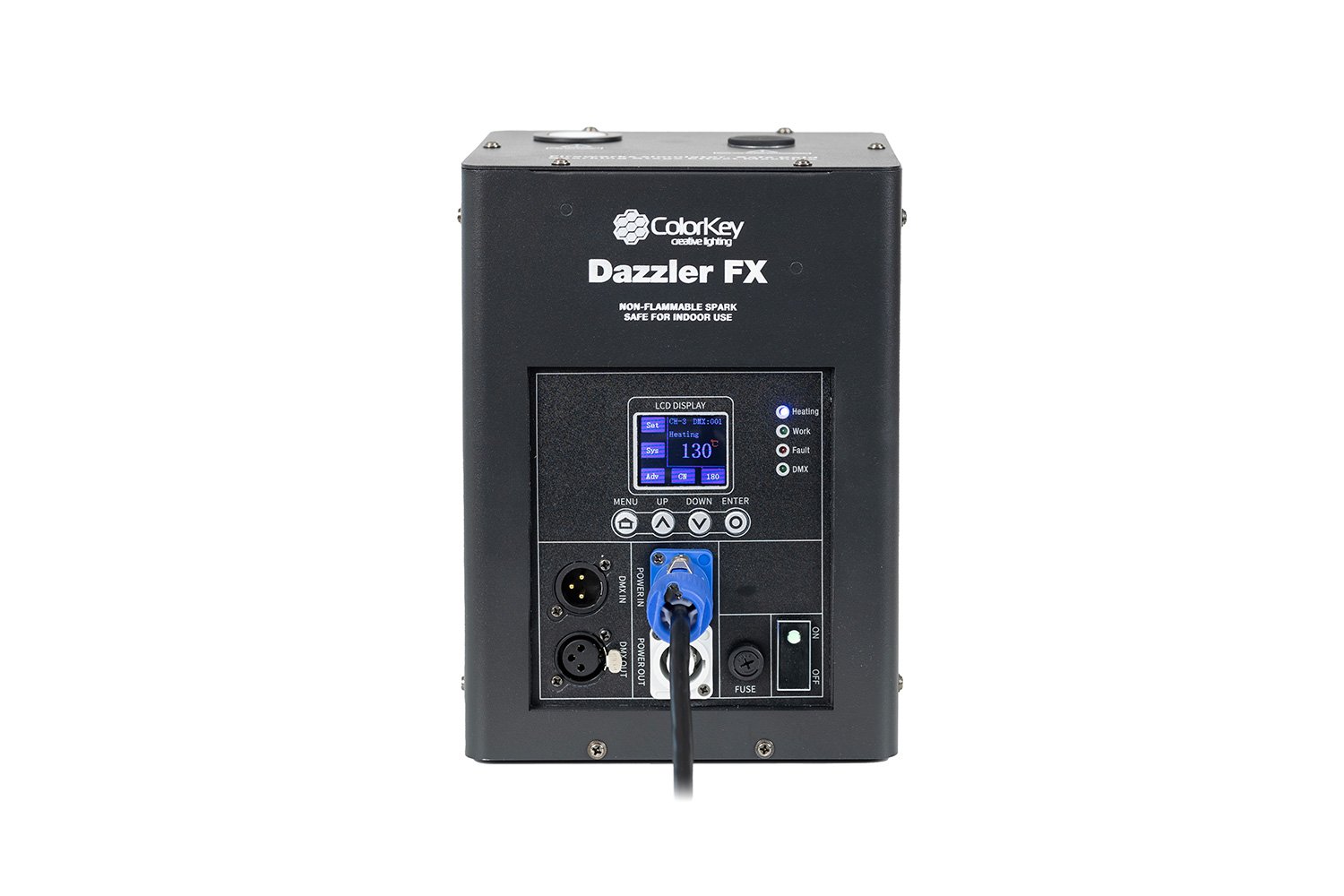ColorKey - Dazzler FX MK2 Cold Spark Machine (Black) #CKU-7710