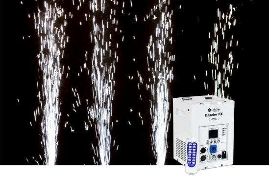 Dazzler FX MK2 Cold Spark Machine (White) - CKU-7711