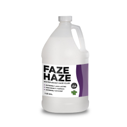 Faze Haze - Professional Water Based Haze Juice - For Antari F-1, F-5, F-7, Chauvet Professional AMHAZE 2 and Martin Compact Hazers