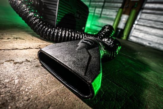Froggy's Fog - 5 in Floor Hugger Attachment - Diffuser Nozzle for Poseidon Machines - FFM-PART-01-DIFFUSER5