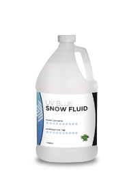 Froggy's Flakes® - BLUE UV BLACKLIGHT REACTIVE Snow Juice Machine Fluid by Froggy's Fog® - Evaporative Formula UV blue snow fluid, blacklight snow, snow machine fluid, UV-reactive snow juice, Froggy's Flakes blue snow, theatrical snow effects, indoor snow fluid, glowing snowflakes, Froggy's Fog
