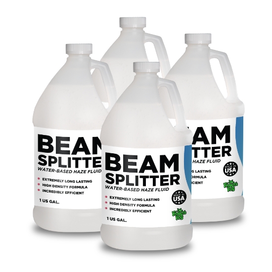 Froggy's Fog® - Beam Splitter - Professional Water Based Haze Juice - Premium Haze Machine Fluid - DS-SP-1