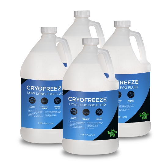 Froggy's Fog® - Cryo Freeze - Indoor Low Lying Ground Fog Machine Fluid - DS-CF-1