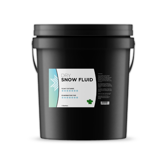 Froggy's Flakes® - DRY Snow Juice Machine Fluid by Froggy's Fog® - (50-75 Foot Float / Drop) Low Residue Formula - SN-DR-1