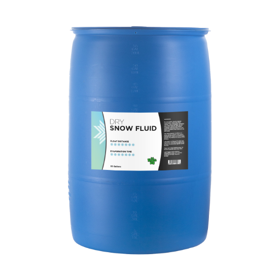 Froggy's Flakes® - DRY Snow Juice Machine Fluid by Froggy's Fog® - (50-75 Foot Float / Drop) Low Residue Formula - SN-DR-1