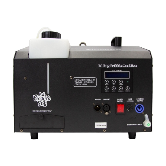 (Discontinued) Froggy's Fog® - Fobbles® F4 - 1400W Bubble Fogger - DMX - 4 Machines in 1 (Fog, Haze, Bubbles, Fog Bubbles) - FBM-FOBBLES-F4