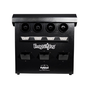 Froggy's Fog® - Fobbles® F8 Pro IP - Professional IP 54 Rated Bubble Fogger - DMX - 4 Machines in 1 (Fog. Haze. Bubbles. Fog Bubbles)