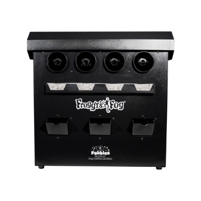 Froggy's Fog® - Fobbles® F8 Pro IP - Professional IP 54 Rated Bubble Fogger - DMX - 4 Machines in 1 (Fog. Haze. Bubbles. Fog Bubbles)