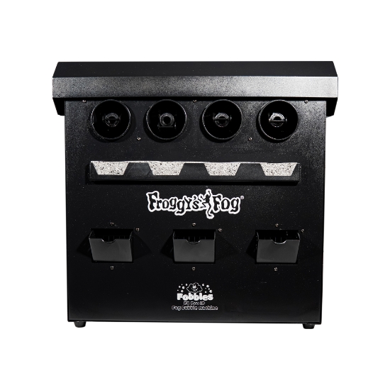 Froggy's Fog® - Fobbles® F8 Pro IP - Professional IP 54 Rated Bubble Fogger - DMX - 4 Machines in 1 (Fog. Haze. Bubbles. Fog Bubbles) - FBM-FOBBLES-F8-PRO-IP