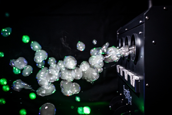 Froggy's Fog® - Fobbles® F8 Pro - Professional Bubble Fogger - DMX - 4 Machines in 1 (Fog, Haze, Bubbles, Fog Bubbles) - FBM-FOBBLES-F8-PRO