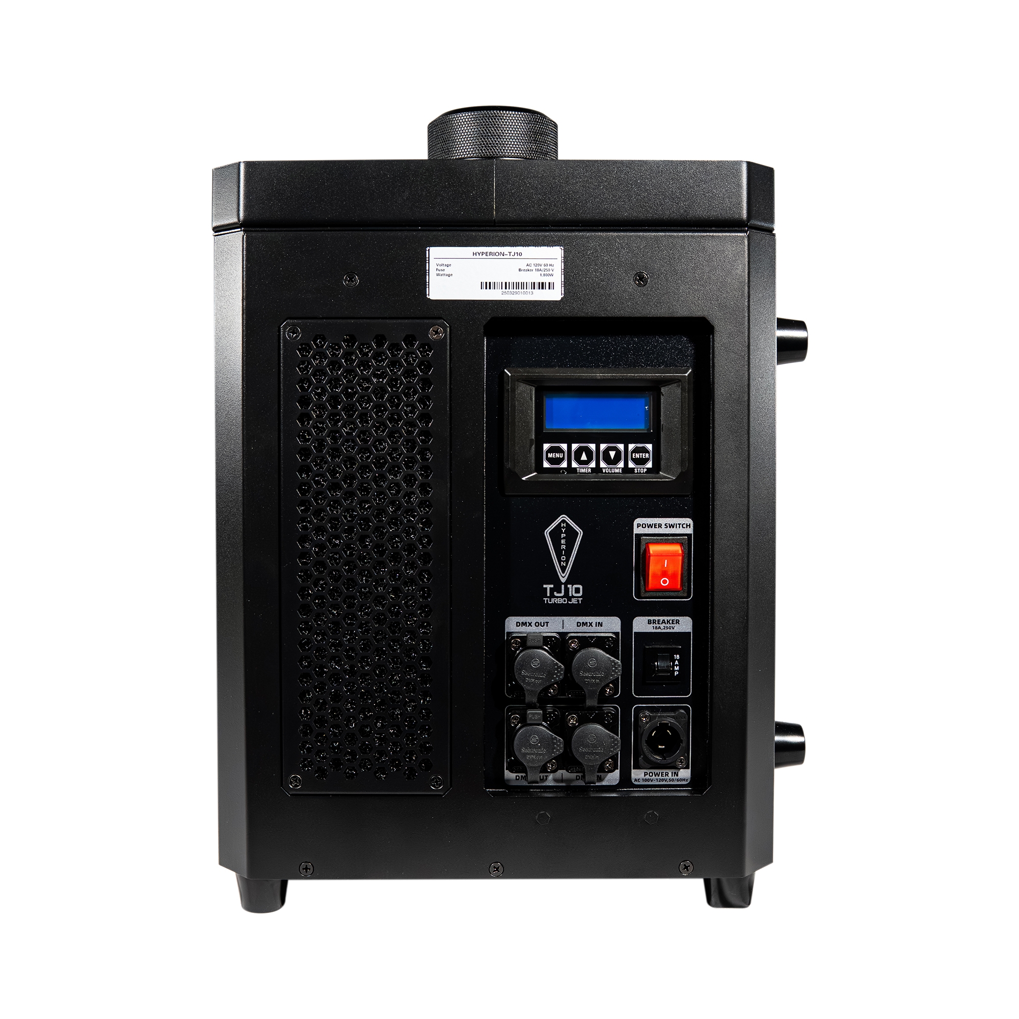 Froggy's Fog® Hyperion® TJ10 – Dual-Nozzle Upshot Fog Machine with