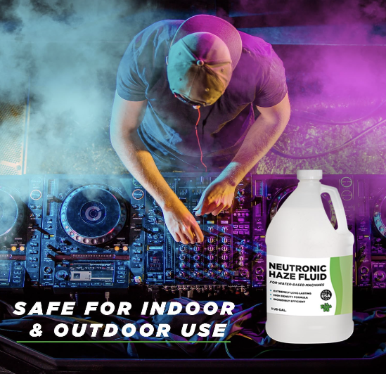 Froggy's Fog® - Neutronic Haze Fluid - Specially Formulated Haze Fluid - DS-NU-1