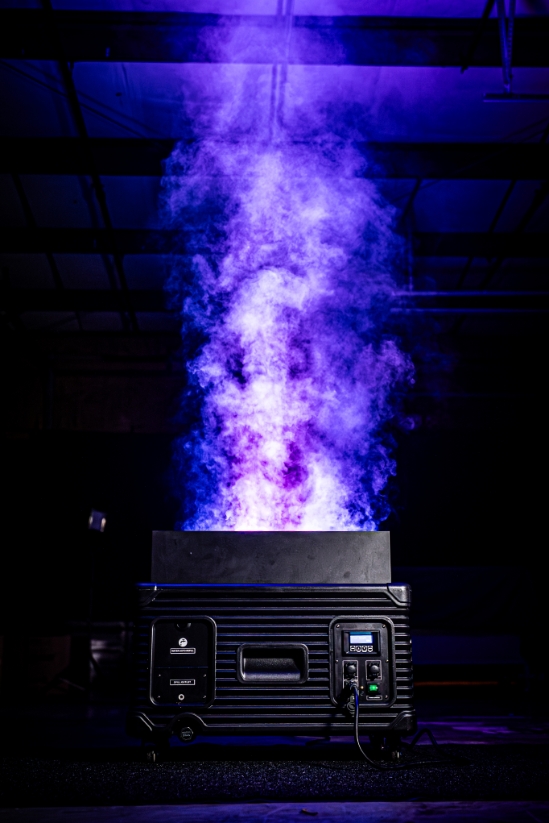 Froggy's Fog - Poseidon Aqua Flame - Ultrasonic Simulated Flame Machine - Multicolored - FFM-POSEIDON-AQUA-FLAME-6