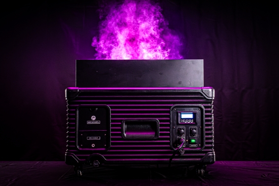 Froggy's Fog - Poseidon Aqua Flame - Ultrasonic Simulated Flame Machine - Multicolored - FFM-POSEIDON-AQUA-FLAME-6