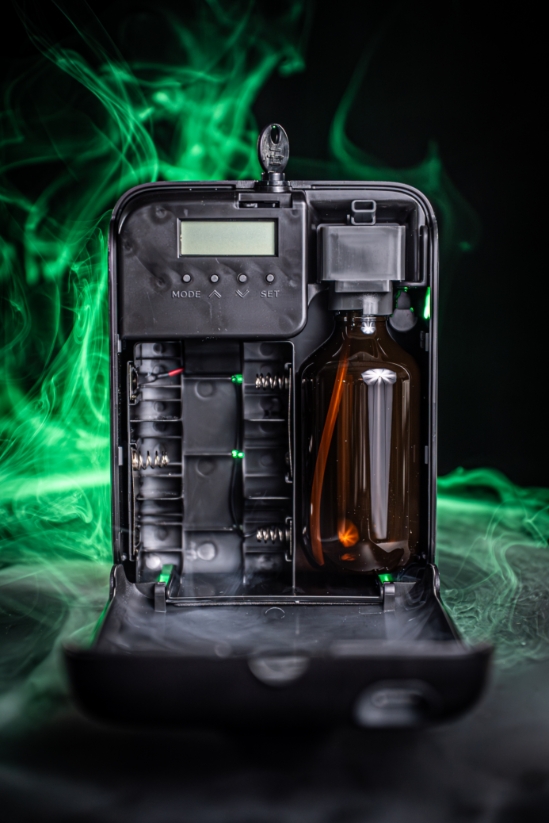 Froggy's Fog® - Scent Distribution System - Distro 800 - Programmable Timer - Battery or USB-C - 800 Sq Ft - SD-DISTRO-800