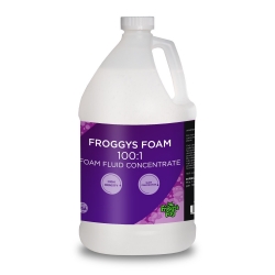 Froggys Foam Fluid Concentrate - 100:1 Concentrate foam concentrate 100:1, party foam solution, Froggys Fog foam, stain-free foam fluid, kids foam party, thick foam mix, pH balanced foam, long-lasting foam