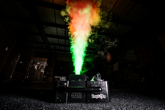 Hyperion® D4 - Dual Color - 1550 Watts, 2 Color Smoke - Upshot Fog Machine w/ HEX LEDs  - FFM-HYPERION-D4
