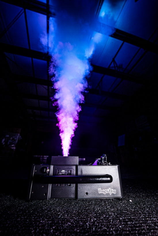 Hyperion® D6 - Dual Color - 1600 Watts, 2 Color Smoke - Upshot Fog Machine w/ HEX LEDs - FFM-HYPERION-D6