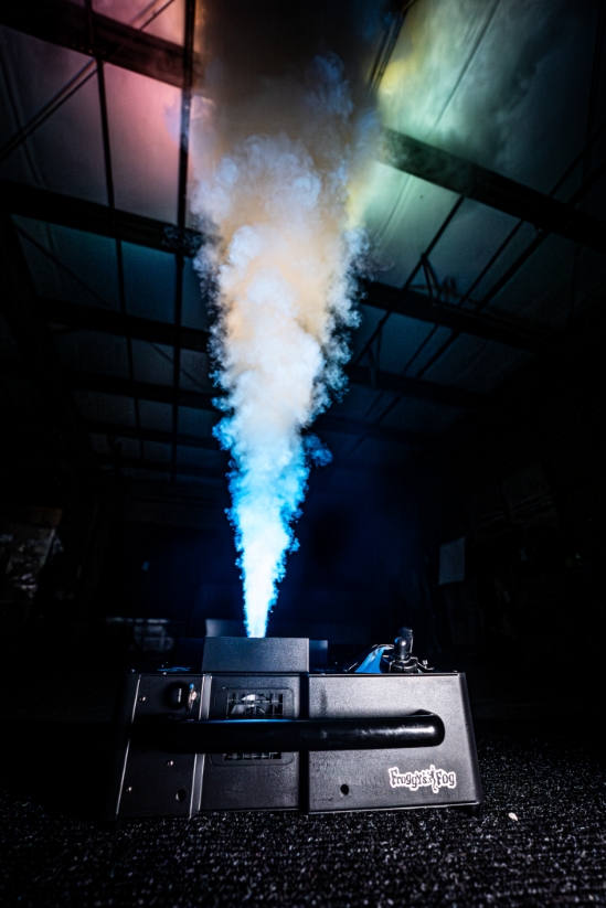 Hyperion® D6 - Dual Color - 1600 Watts, 2 Color Smoke - Upshot Fog Machine w/ HEX LEDs - FFM-HYPERION-D6