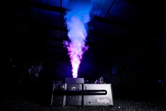 Hyperion® D6 - Dual Color - 1600 Watts, 2 Color Smoke - Upshot Fog Machine w/ HEX LEDs - FFM-HYPERION-D6