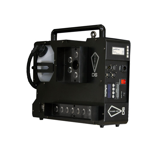 Hyperion D6® - Dual Color - 1600 Watts, 2 Color Smoke - Upshot Fog Machine w/ HEX LEDs