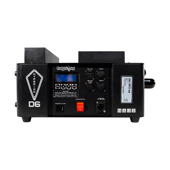 Hyperion® D6 - Dual Color - 1600 Watts, 2 Color Smoke - Upshot Fog Machine w/ HEX LEDs - FFM-HYPERION-D6