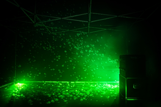 Laser "Toxic" Bubbles Effect- Pro Package - LASER-BUBBLES-PRO-GREEN