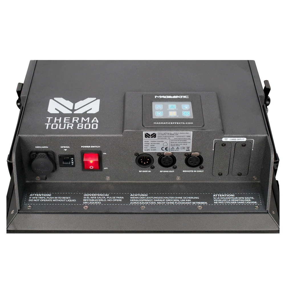 Magmatic - Therma Tour 800 Touring Haze Machine - EL-MM-THERMA-800