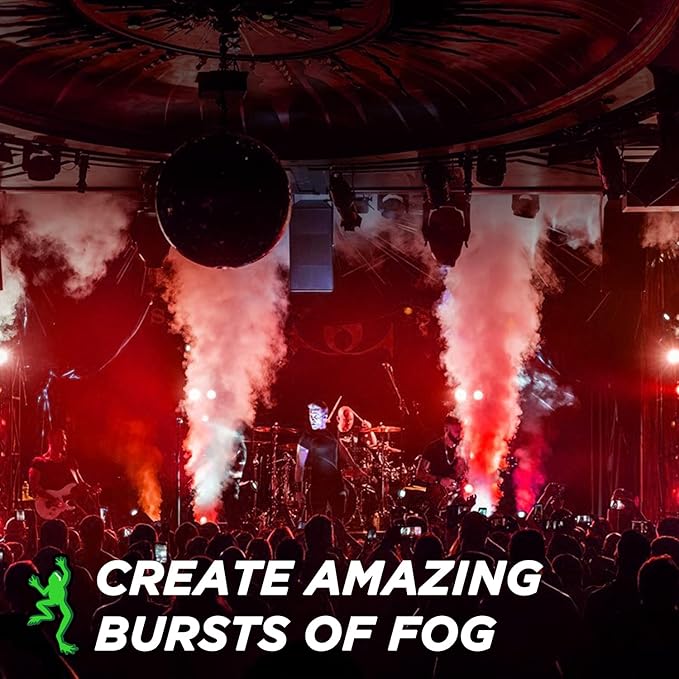 QuikBlast® Fog Juice - CO2 Blast Effect Fog Machine Fluid - Best Fluid for Chauvet® DJ Geyser