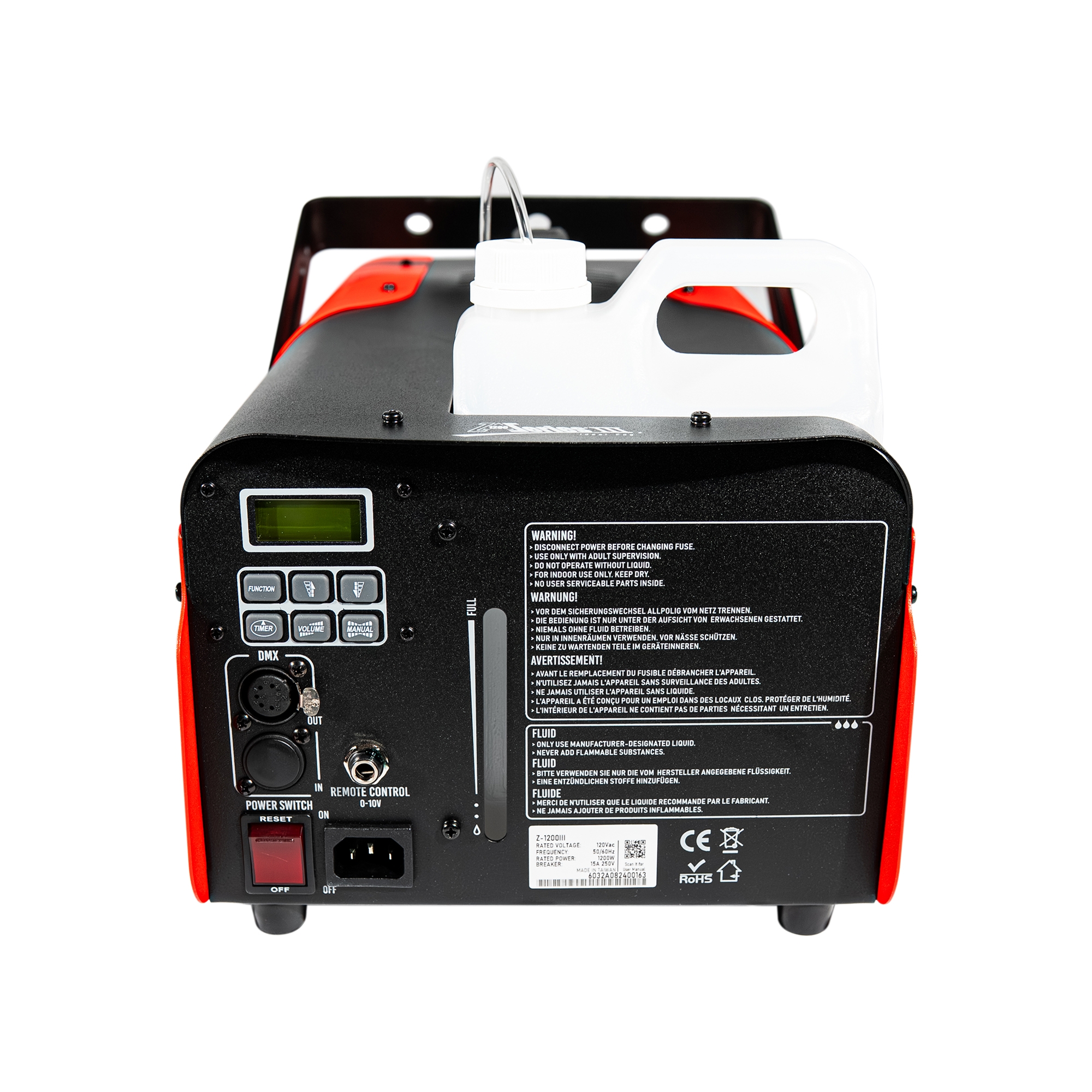 SG-Z1200 - Continuous Smoke Generator Machine - 1,200 Watts
