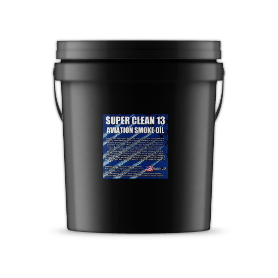 Super*Clean 13 Aviation Smoke Oil - Exact Spec Match to: Texaco Canopus 13 and Shell Vitrea 13 - TS-SC13