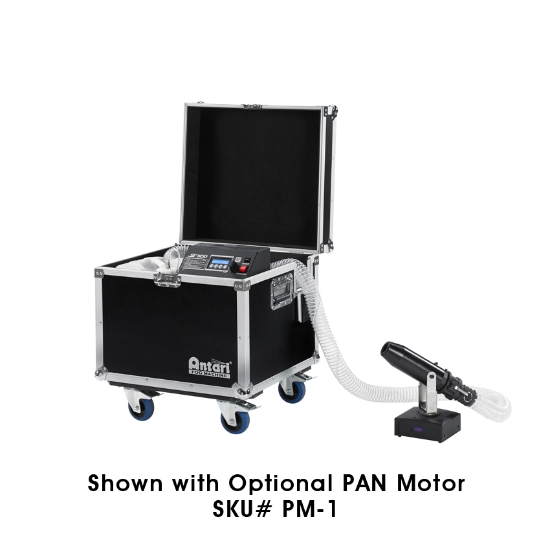 Antari S-500 Snow Machine - 1,200 Watts, Extendable Nozzle, Travel Case with 20L Tank