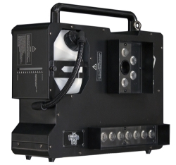 Hyperion D6 - Dual Color - 1600 Watts, 2 Color Smoke - Upshot Fog Machine w/ HEX LEDs