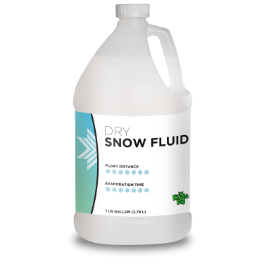 DRY Snow Juice Machine Fluid - Froggys Flakes (50-75 Foot Float / Drop) Low Residue Formula