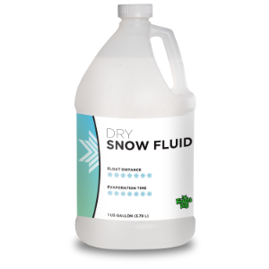 Froggy's Flakes® - DRY Snow Juice Machine Fluid by Froggy's Fog® - (50-75 Foot Float / Drop) Low Residue Formula