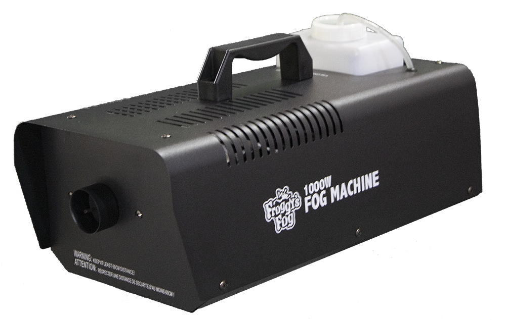 Froggy's Fog- 1000 Watt Fog Machine with On/Off Control