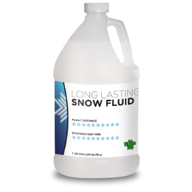 LONG LASTING Snow Juice Machine Fluid - Froggys Flakes (75 Foot Plus Float / Drop) Slow Evaporation Formula