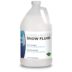 LONG LASTING Snow Juice Machine Fluid - Froggys Flakes (75 Foot Plus Float / Drop) Slow Evaporation Formula