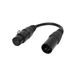 ADJ - XLR Cable - 5 Pin Male to 3 Pin Female