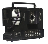 Hyperion SJ8 - Superjet - 1800 Watts, 2 Color Smoke, SuperJet - Upshot Fog Machine w/ HEX LEDs 40,000 CFM