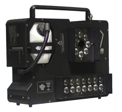 B Stock -Froggy's Fog - Hyperion SJ8 - Superjet - 1800 Watts, 2 Color Smoke, SuperJet - Upshot Fog Machine w/ HEX LEDs 40,000 CFM