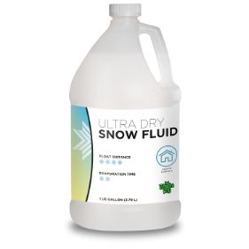 ULTRA DRY - NO ODOR - Snow Juice Machine Fluid - Froggys Flakes ULTRA (30-50 Foot Float / Drop)