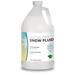 ULTRA DRY - NO ODOR - Snow Juice Machine Fluid - Froggys Flakes ULTRA (30-50 Foot Float / Drop)
