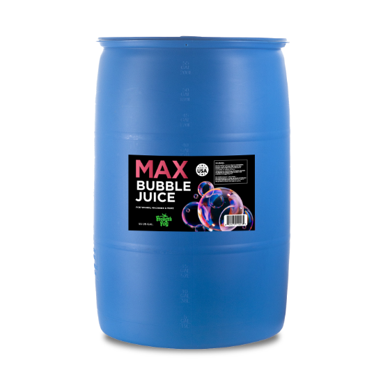 MAX Bubble Fluid - 10x the Bubbles from Ordinary Machines