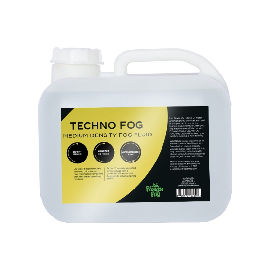 Techno Fog® - DJ and Club Mix - Medium Density Fog Machine Fluid - Fog Juice